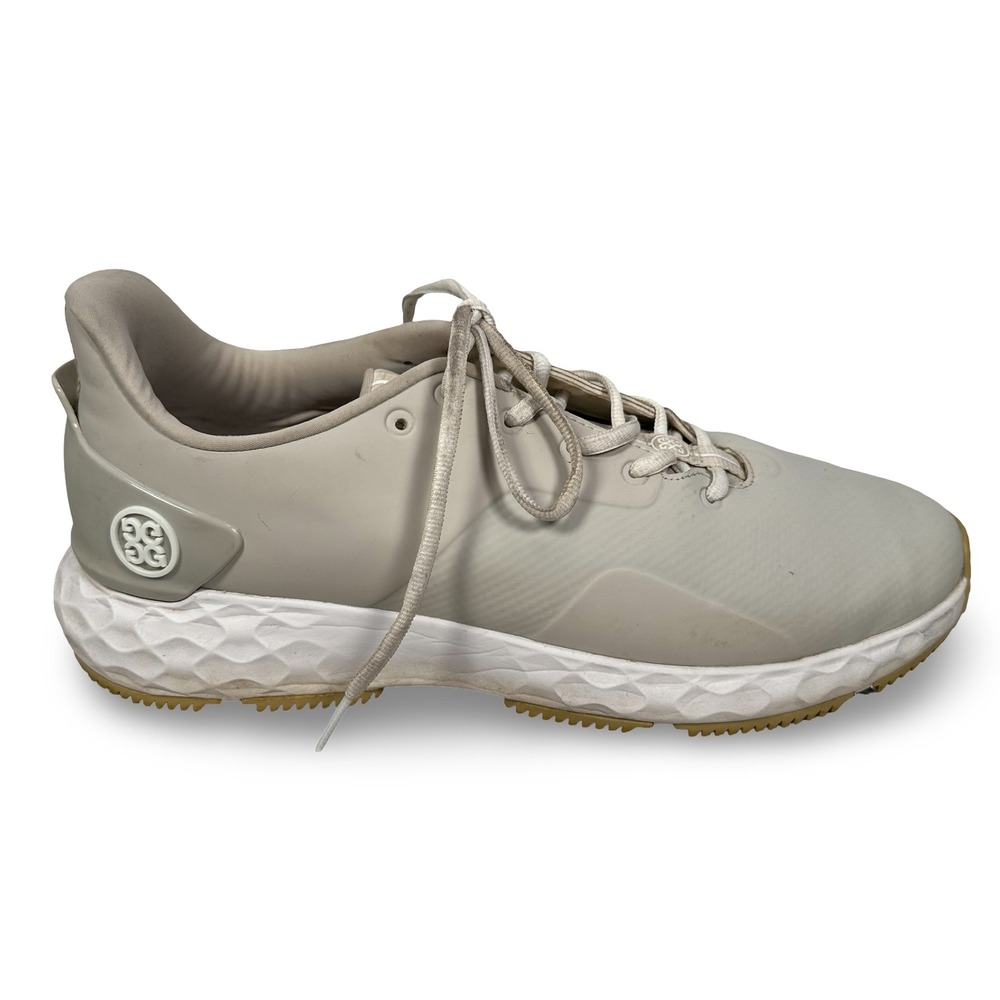G/FORE MG4+ Mens Golf Shoes Size 11.5 Bone Beigebei Spikeless G4MF21EF25